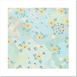 Floral Pattern Posters and Art